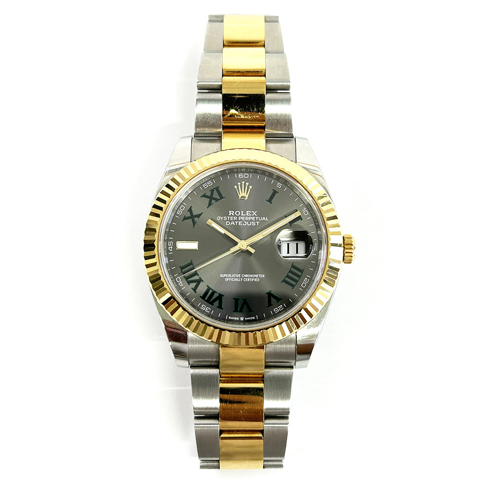 Rolex Datejust 41mm Wimbledon Dial Oyster 126333