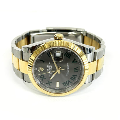 Rolex Datejust 41mm Wimbledon Dial Oyster 126333