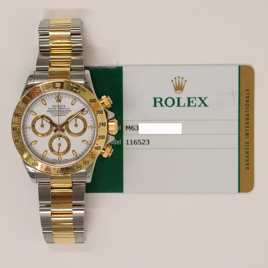 Rolex Daytona White Dial 116523 (2016)