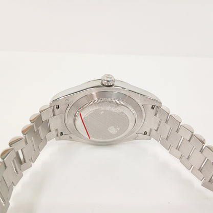 Rolex Day-Date II 41mm Ice Blue Roman Dial 218206 (2014)