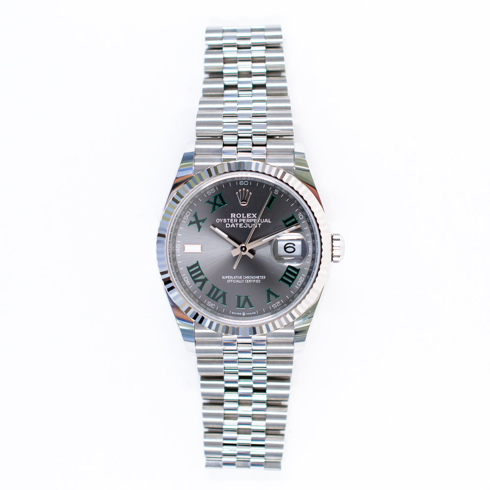 Rolex Datejust 36mm Wimbledon Dial 126234 (2024)