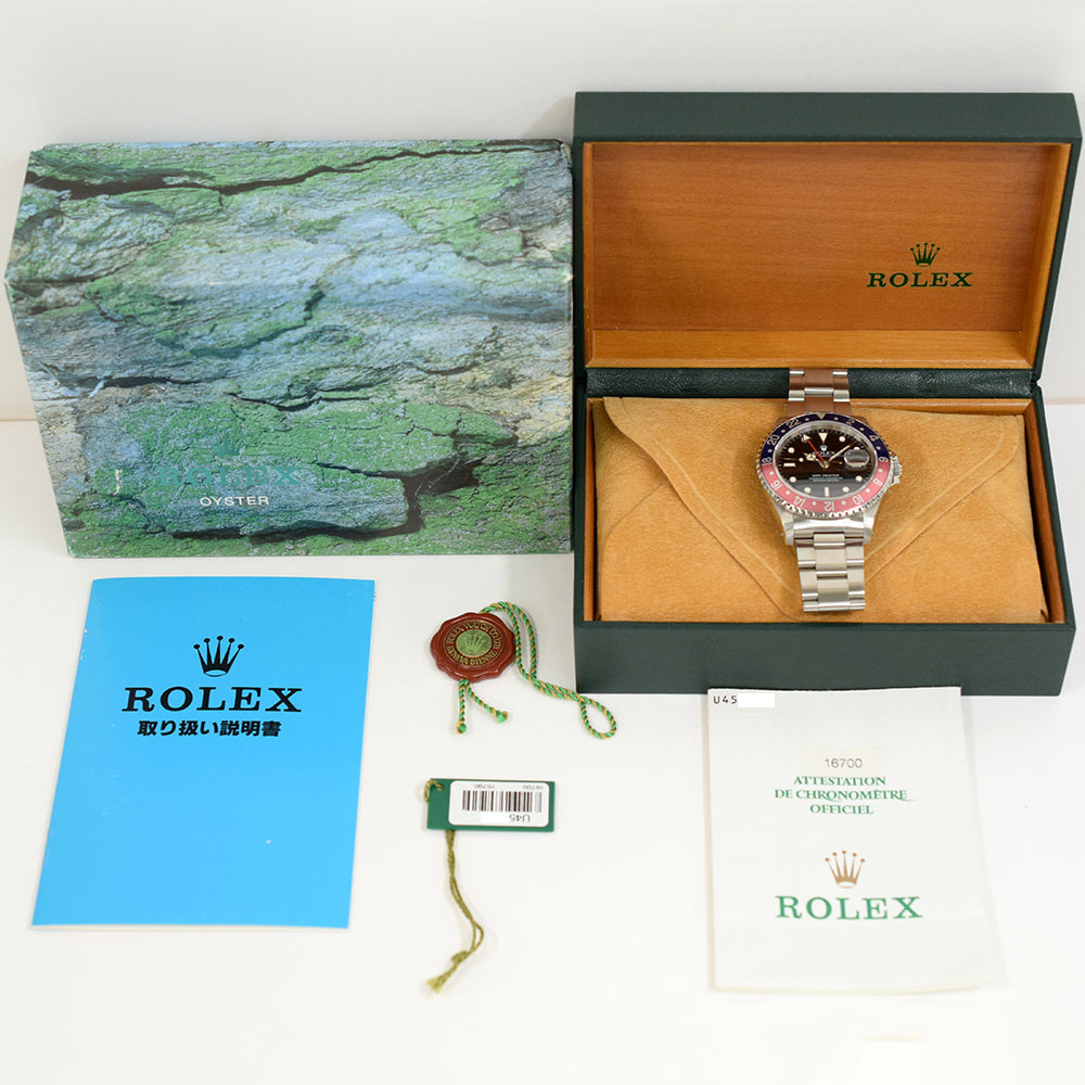 Rolex GMT-Master Pepsi Dial 16700 (1998)