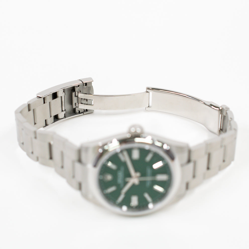 Rolex Oyster Perpetual 41mm Green Dial 134300 (2025)