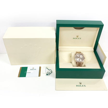 Rolex Day-Date 40mm Sundust Diamond Dial 228345RBR