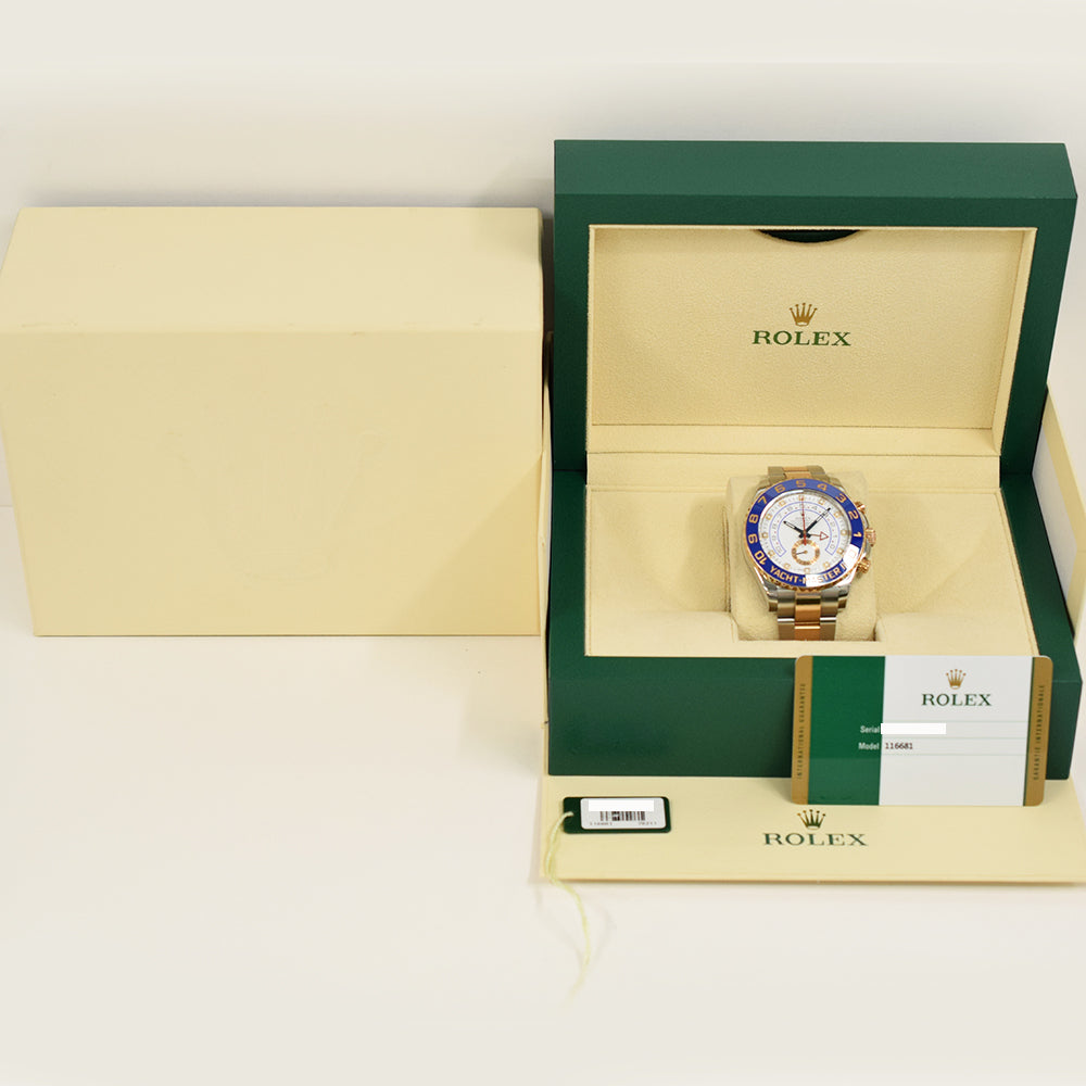 Rolex Yacht-Master II 44mm White Dial 116681 (2014)