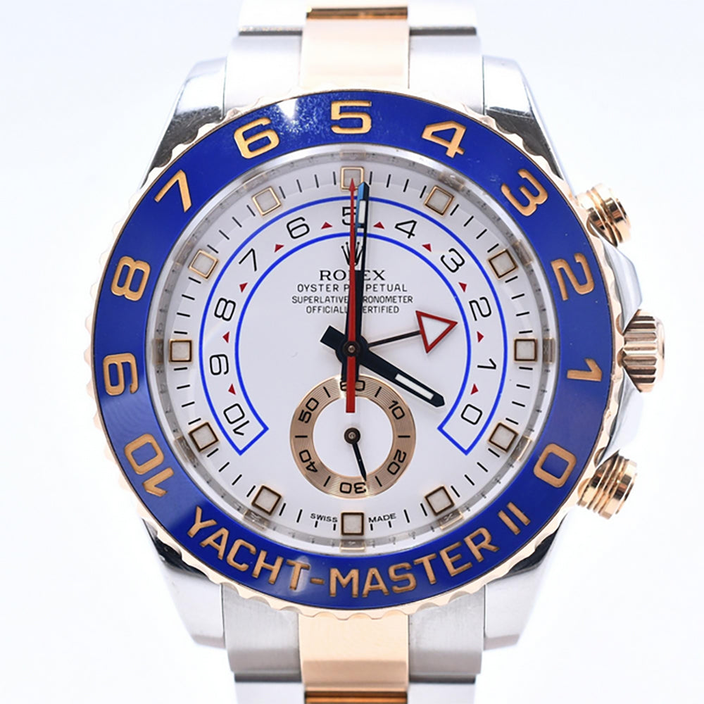 Rolex Yacht-Master II 44mm White Dial 116681 (2014)