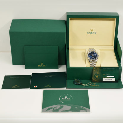 Rolex Datejust 41mm Blue Dial 126334G (2026)