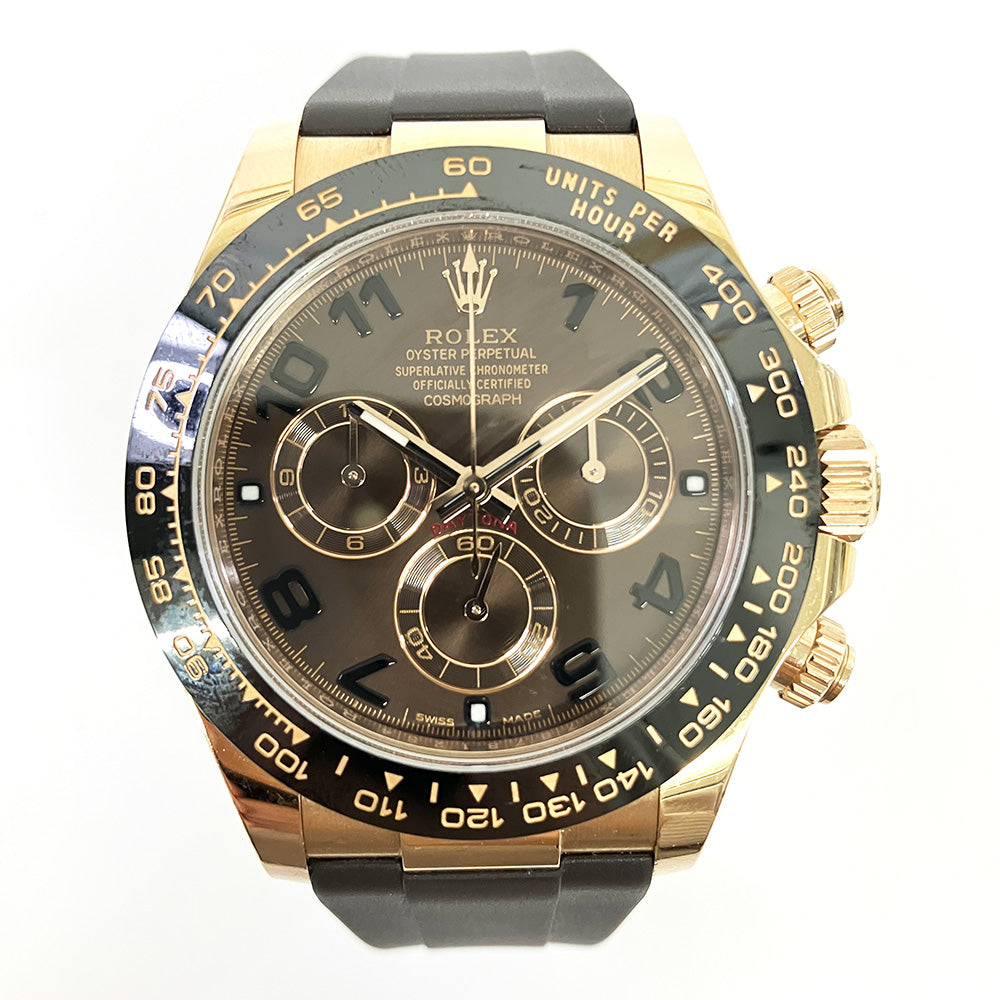 Rolex Cosmograph Daytona Chocolate Arabic Dial 116515LN