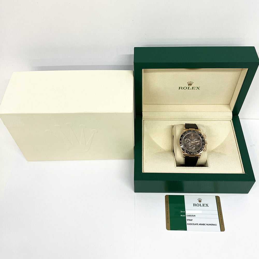 Rolex Cosmograph Daytona Chocolate Arabic Dial 116515LN