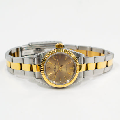 Rolex Oyster Perpetual 26mm Champagne Dial 67193 (1994)