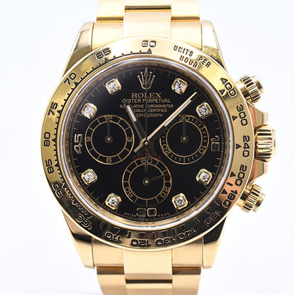 Rolex Daytona Black Diamond Dial 116508G (2018)