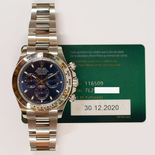 Rolex Daytona Blue Dial 116509 (2020)