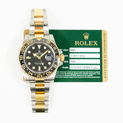 Rolex GMT-Master II Black Dial 116713LN (2015)