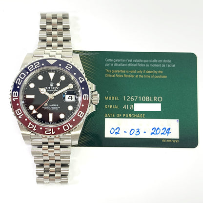 Rolex GMT-Master II  Pepsi Dial 126710BLRO