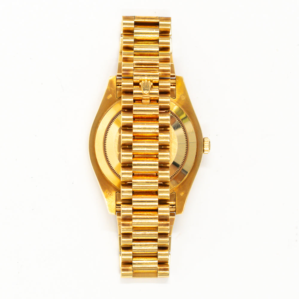 Rolex Day-Date 41mm Champagne Diamond Dial 218348A (2014)