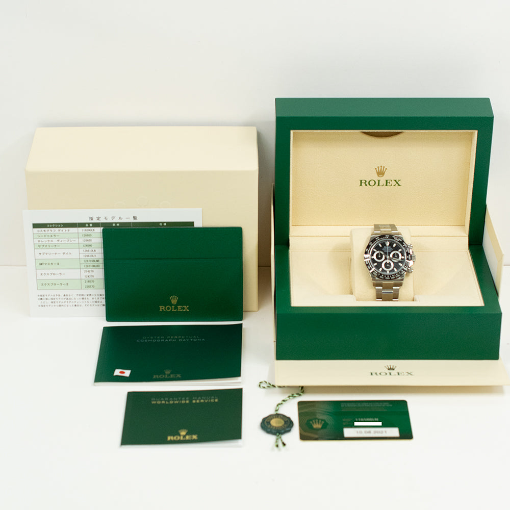 Rolex Daytona Black Dial 116500LN (2021)