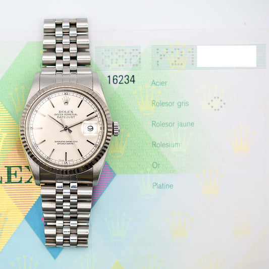 Rolex Datejust 36mm Silver Dial 16234 (2003)