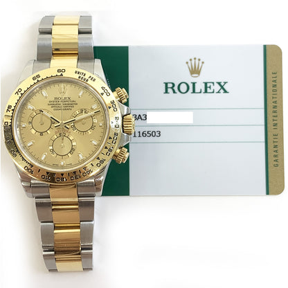 Rolex Daytona Champagne Dial 116503