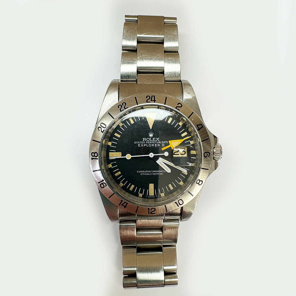 Rolex Freccione Black Dial 1655