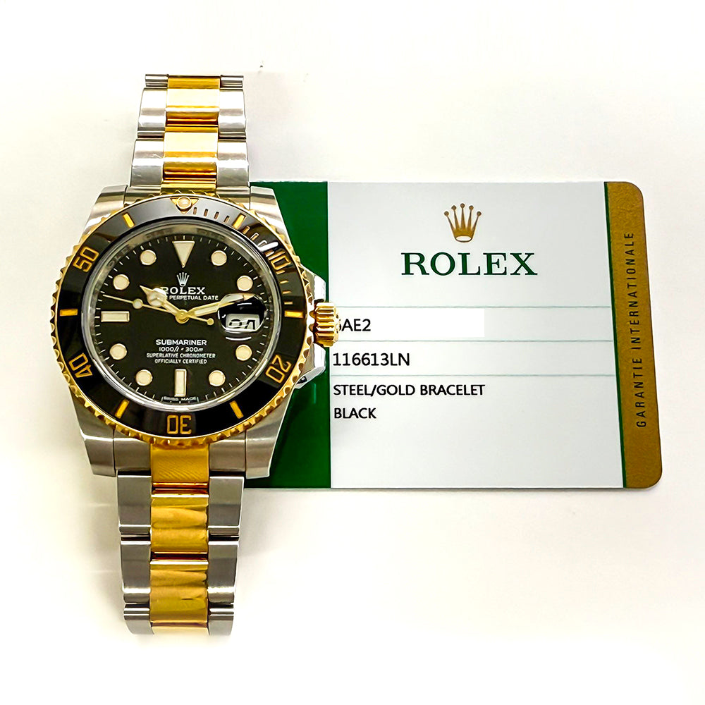 Rolex Submariner Date 40mm Black Dial 116613LN (2018)