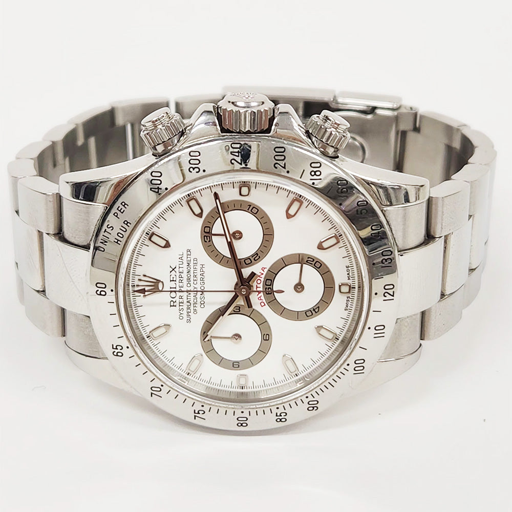 Rolex Daytona White Dial 116520