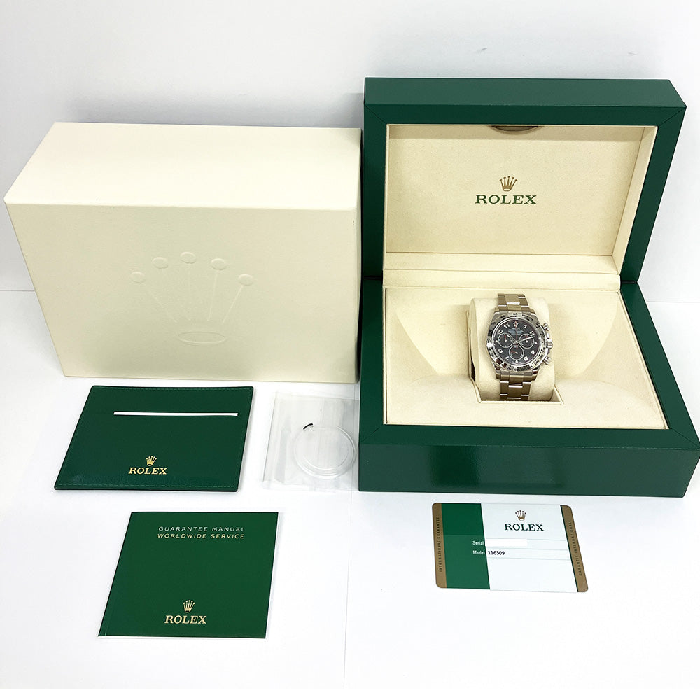 Rolex Daytona Black Arabic Dial 116509