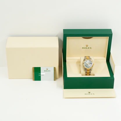 Rolex Datejust 41mm Wimbledon Dial 126333 (2018)