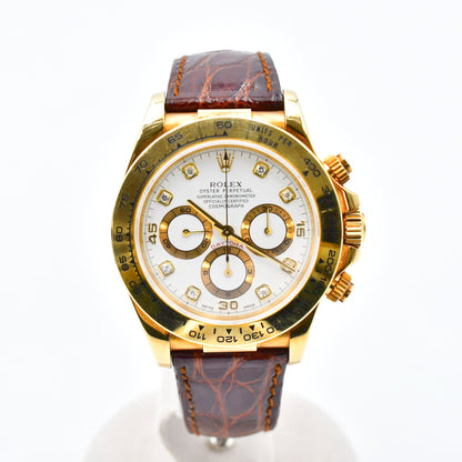Rolex Daytona White Diamond Dial 16518 (1997)