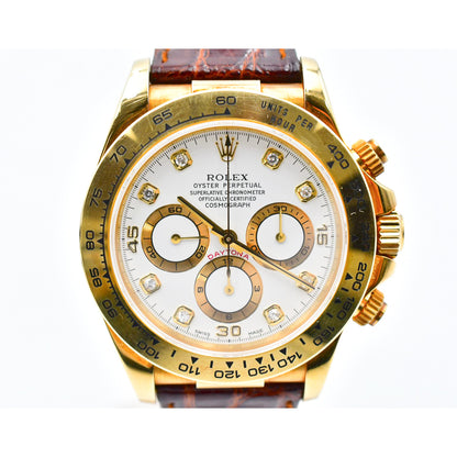Rolex Daytona White Diamond Dial 16518 (1997)