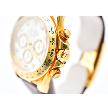 Rolex Daytona White Diamond Dial 16518 (1997)