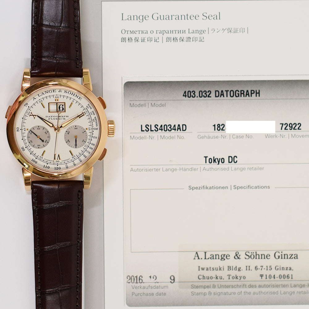 A. Lange & Söhne 403.032 (2016)