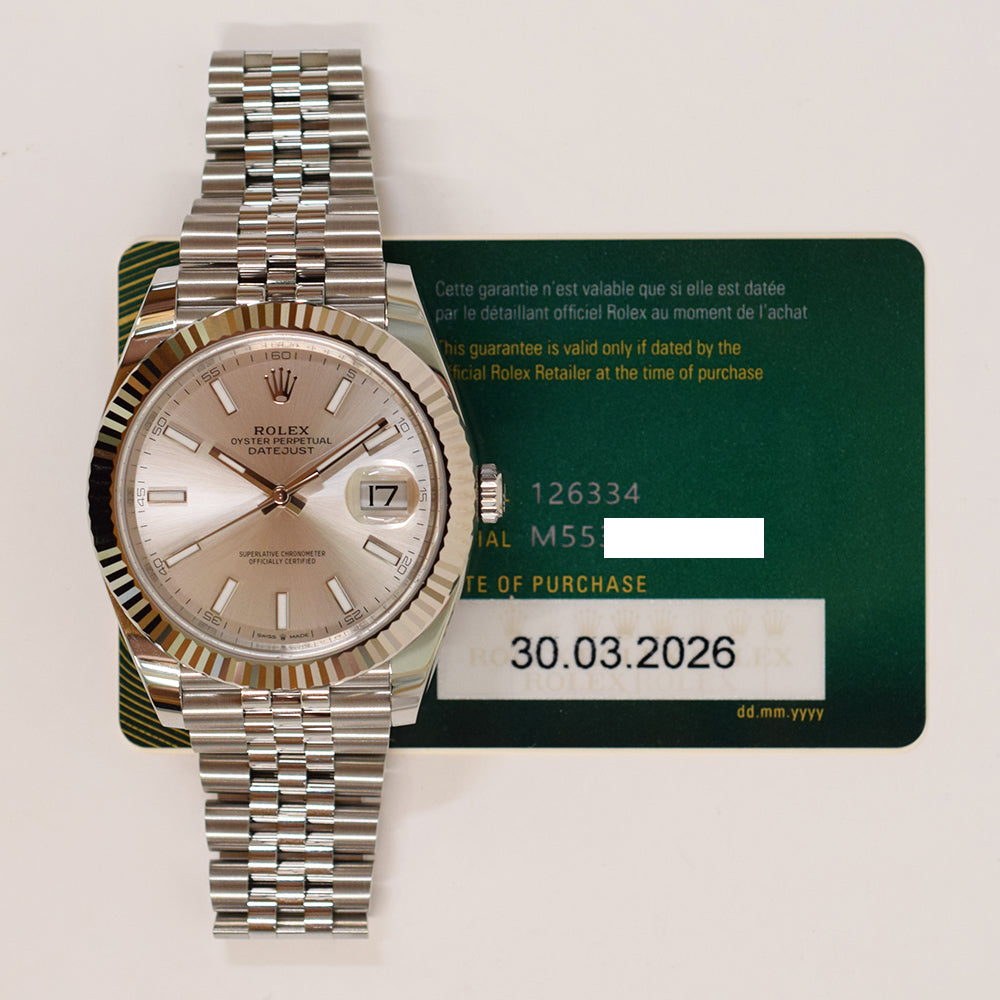 Rolex Datejust 41mm Silver Dial 126334 (2026)