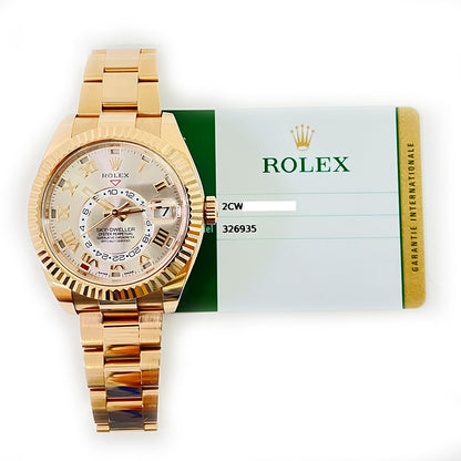 Rolex Sky-Dweller Sundust Roman Dial 326935