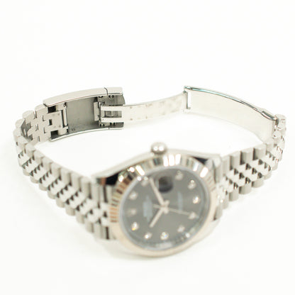 Rolex Datejust 41mm Dark Grey Diamond Dial 126334G (2021)