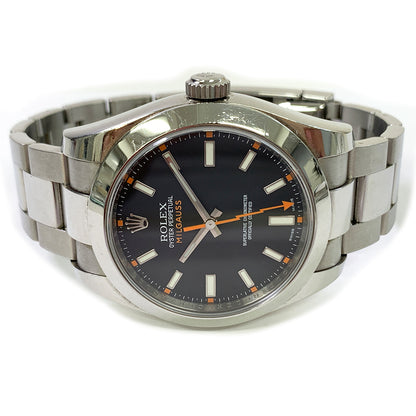 Rolex Milgauss Black Dial 116400