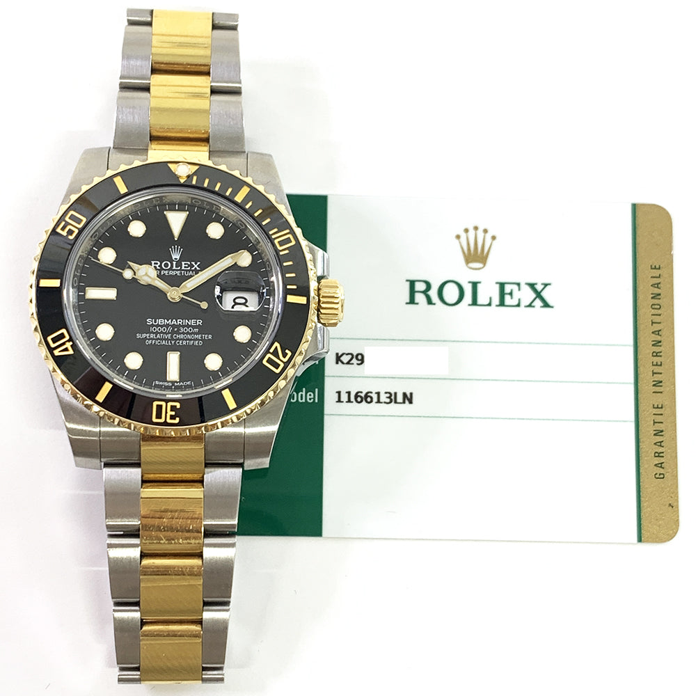 Rolex Submariner Date Black Dial 116613LN