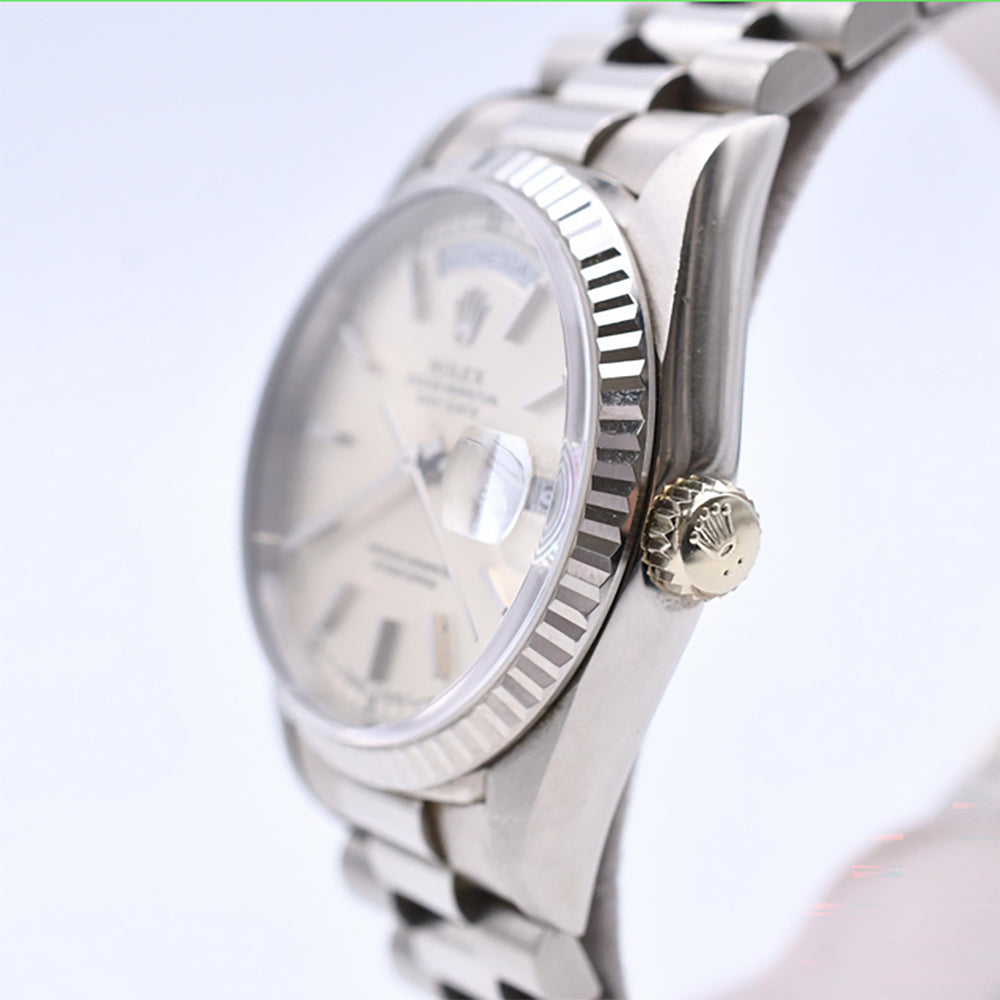 Rolex Day-Date 36mm Silver Dial 18239 (1993)