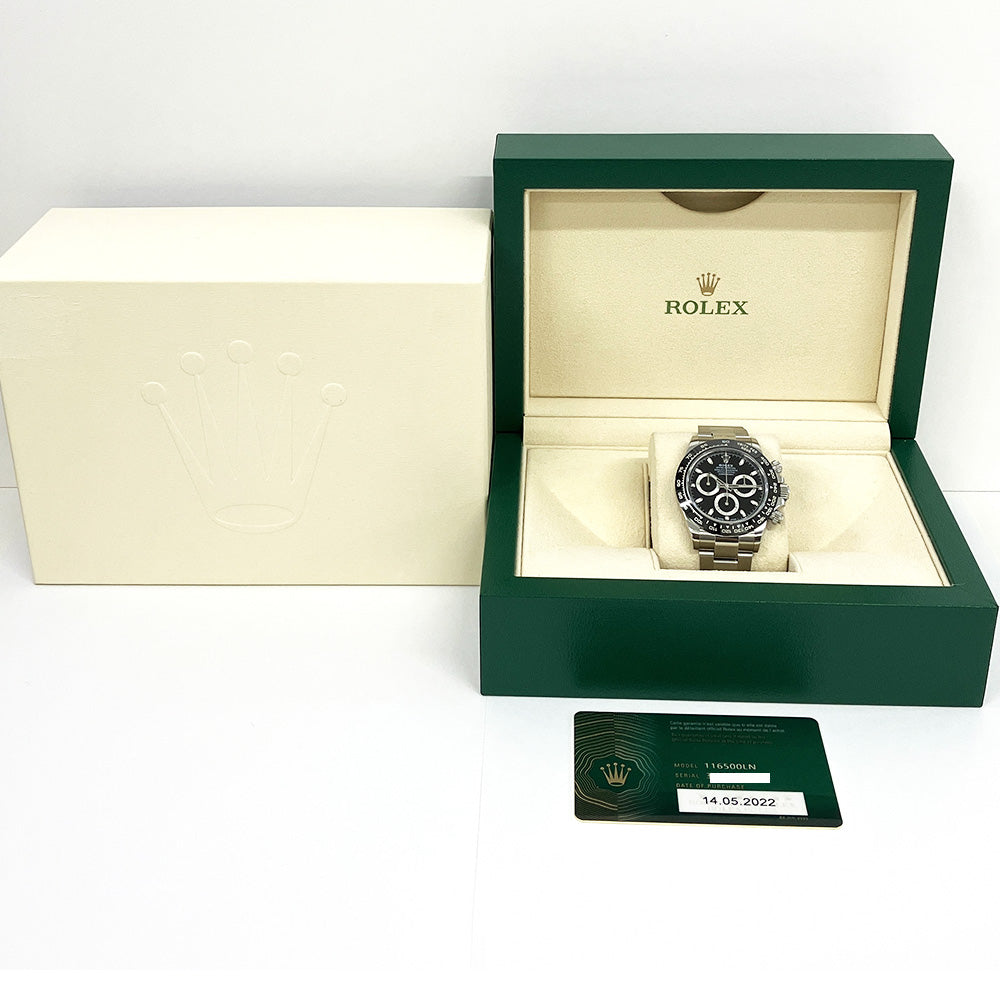 Rolex Daytona Ceramic Bezel Black Dial 116500LN