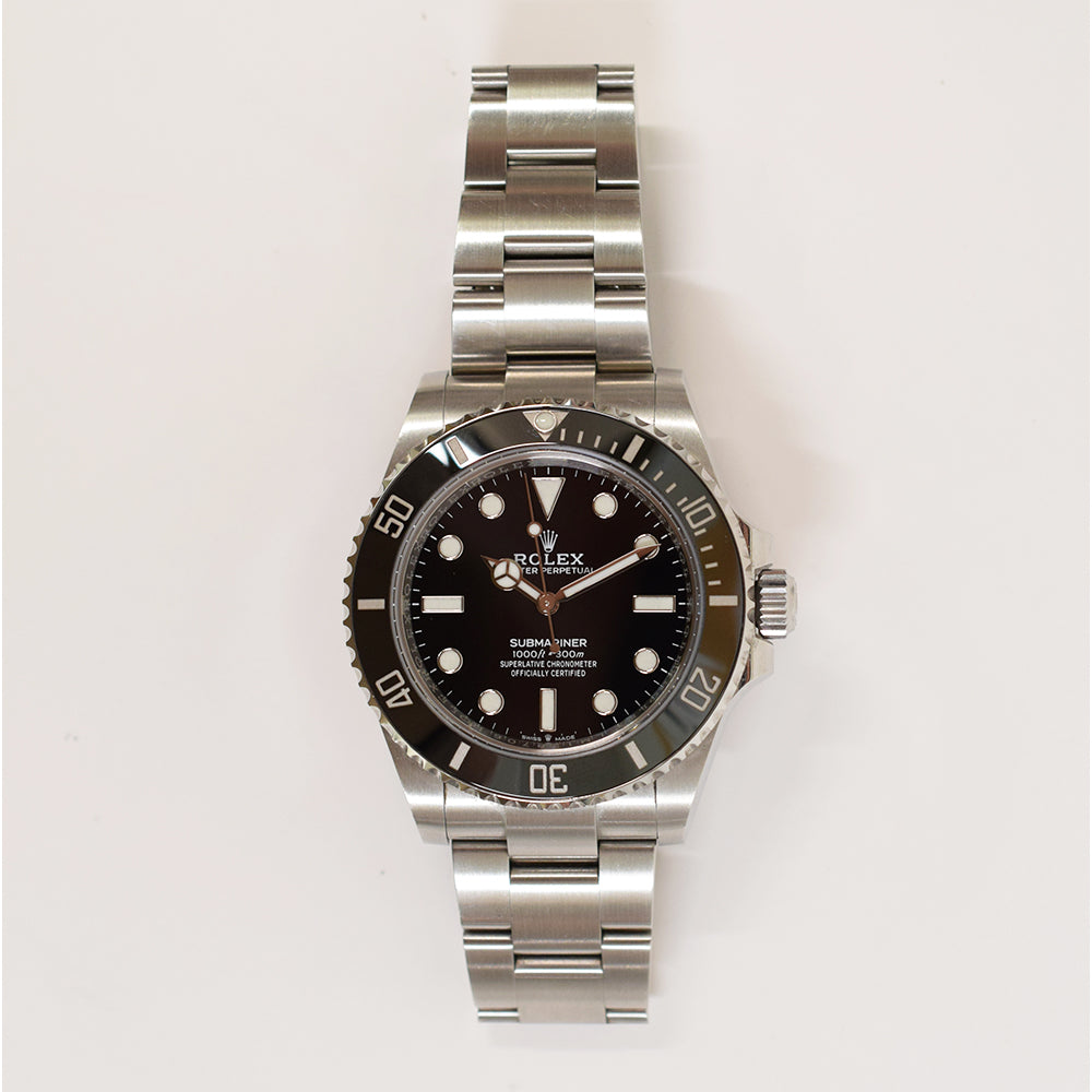 Rolex Submariner No Date 41mm Black Dial 124060 (2023)