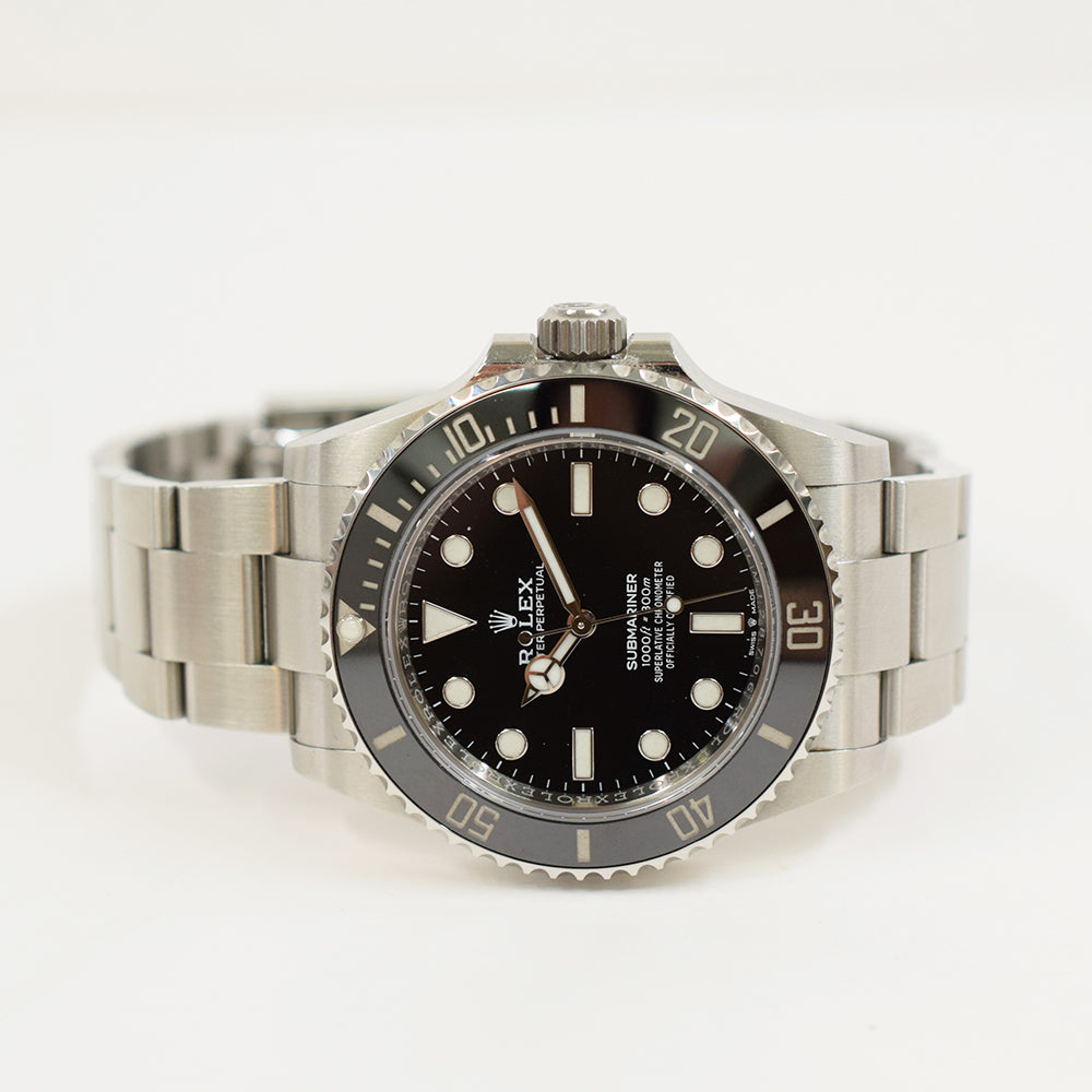 Rolex Submariner No Date 41mm Black Dial 124060 (2023)