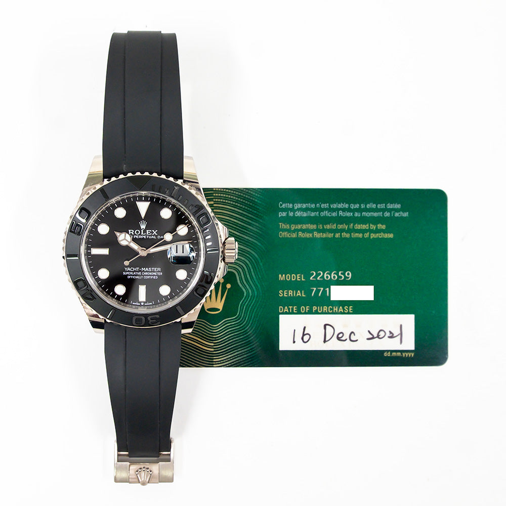 Rolex Yacht-Master 42mm Black Dial 226659 (2021)