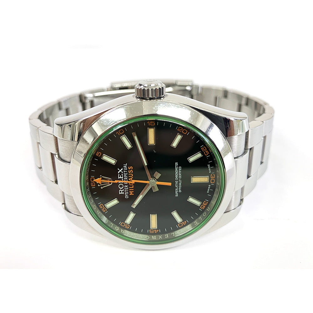 Rolex Milgauss Black Dial 116400GV