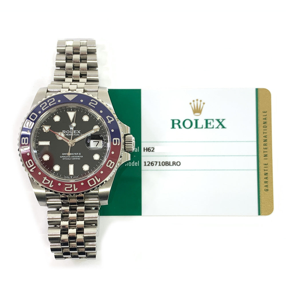 Rolex GMT-Master II  Pepsi Dial 126710BLRO