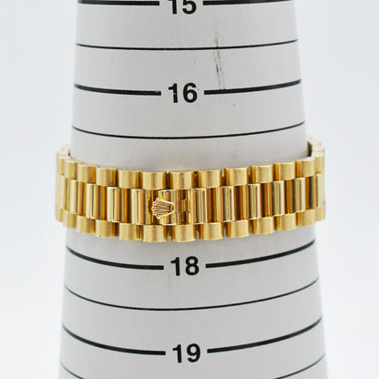 Rolex Day-Date 36mm Champagne Jubilee Diamond Dial 118238NCA (2013)