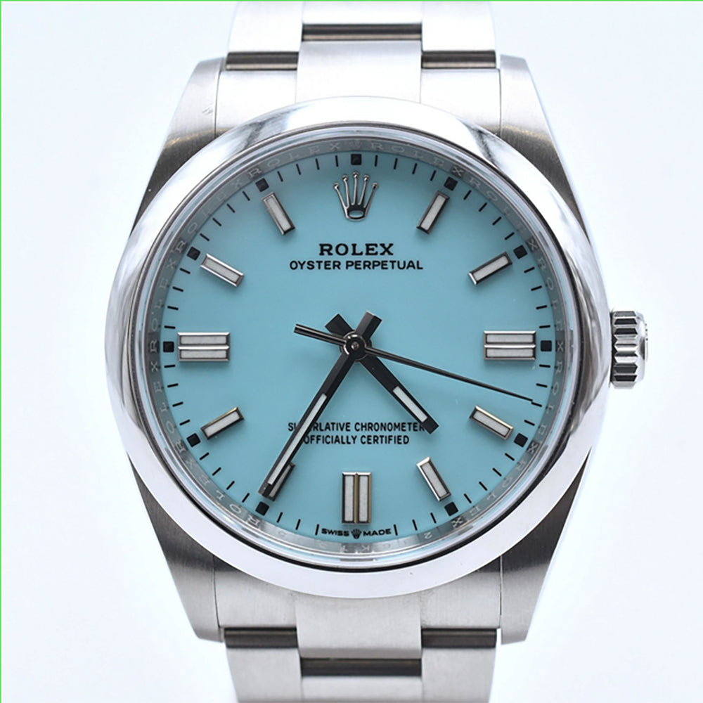Rolex Oyster Perpetual 36mm Turquoise Dial 126000 (2021)