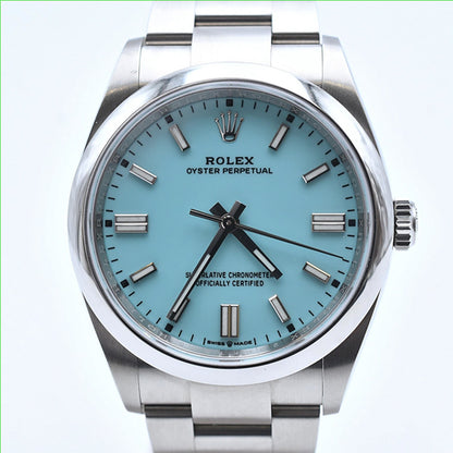 Rolex Oyster Perpetual 36mm Turquoise Dial 126000 (2021)