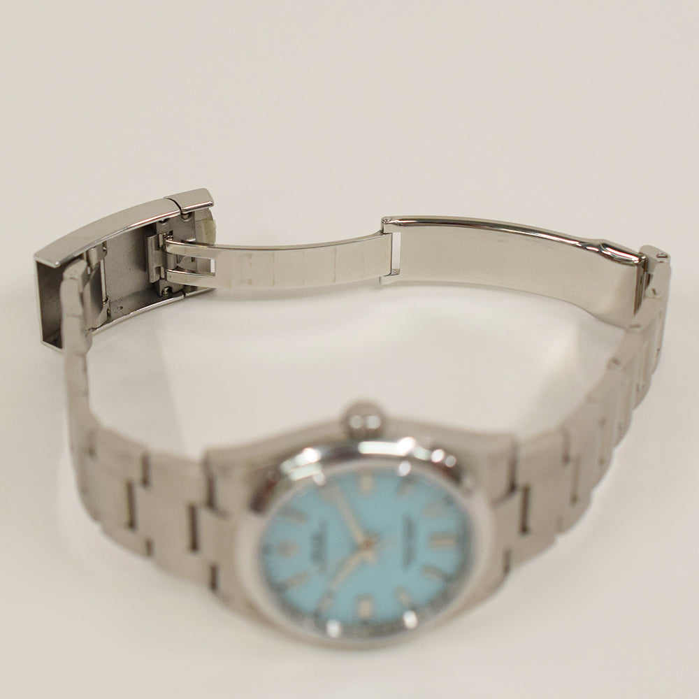 Rolex Oyster Perpetual 36mm Turquoise Dial 126000 (2021)