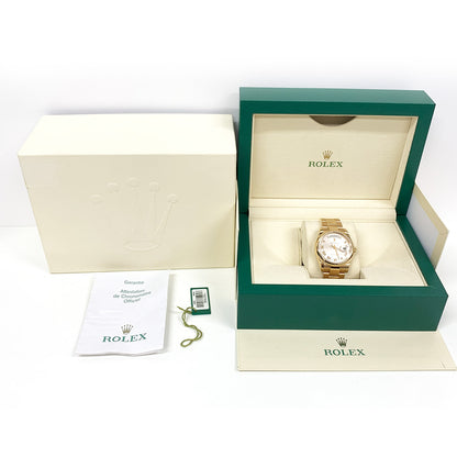 Rolex Day-Date 36mm Champagne Roman Dial 118205