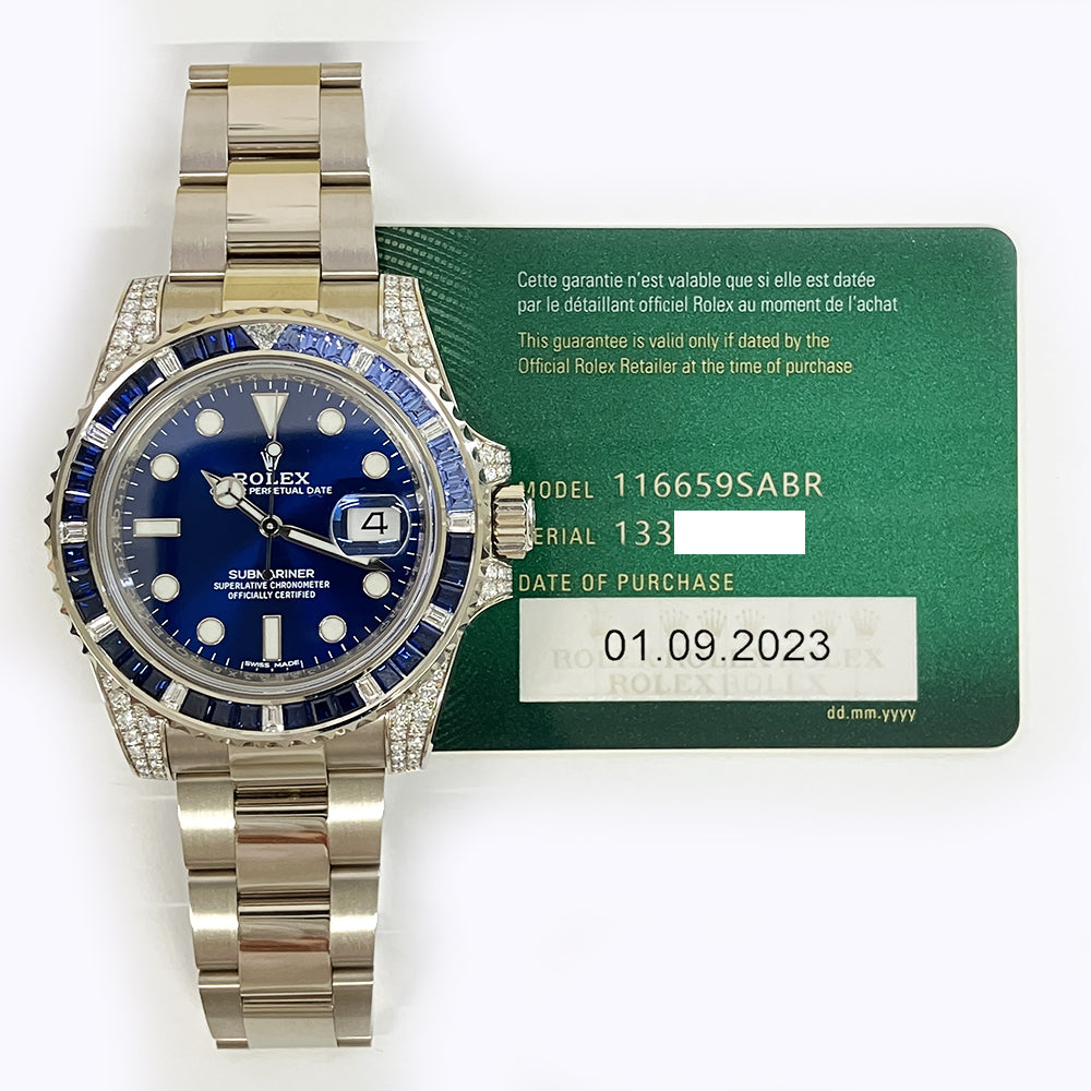 Rolex Submariner Blue Dial 116659SABR