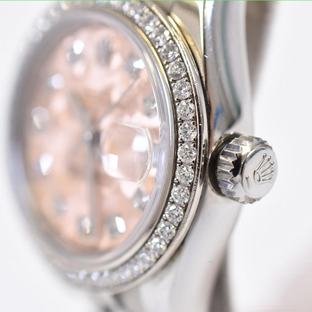 Rolex Lady-Datejust 26mm Pink Diamond Dial 179384RBR  (2015)